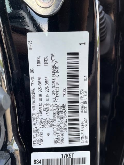 Used 2025 Toyota Tundra 1794 Edition AWD/4WD image 41
