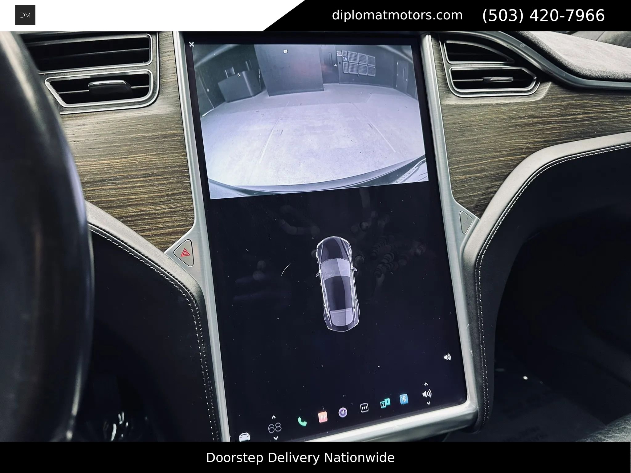 Used 2015 Tesla Model S 70D AWD/4WD image 35