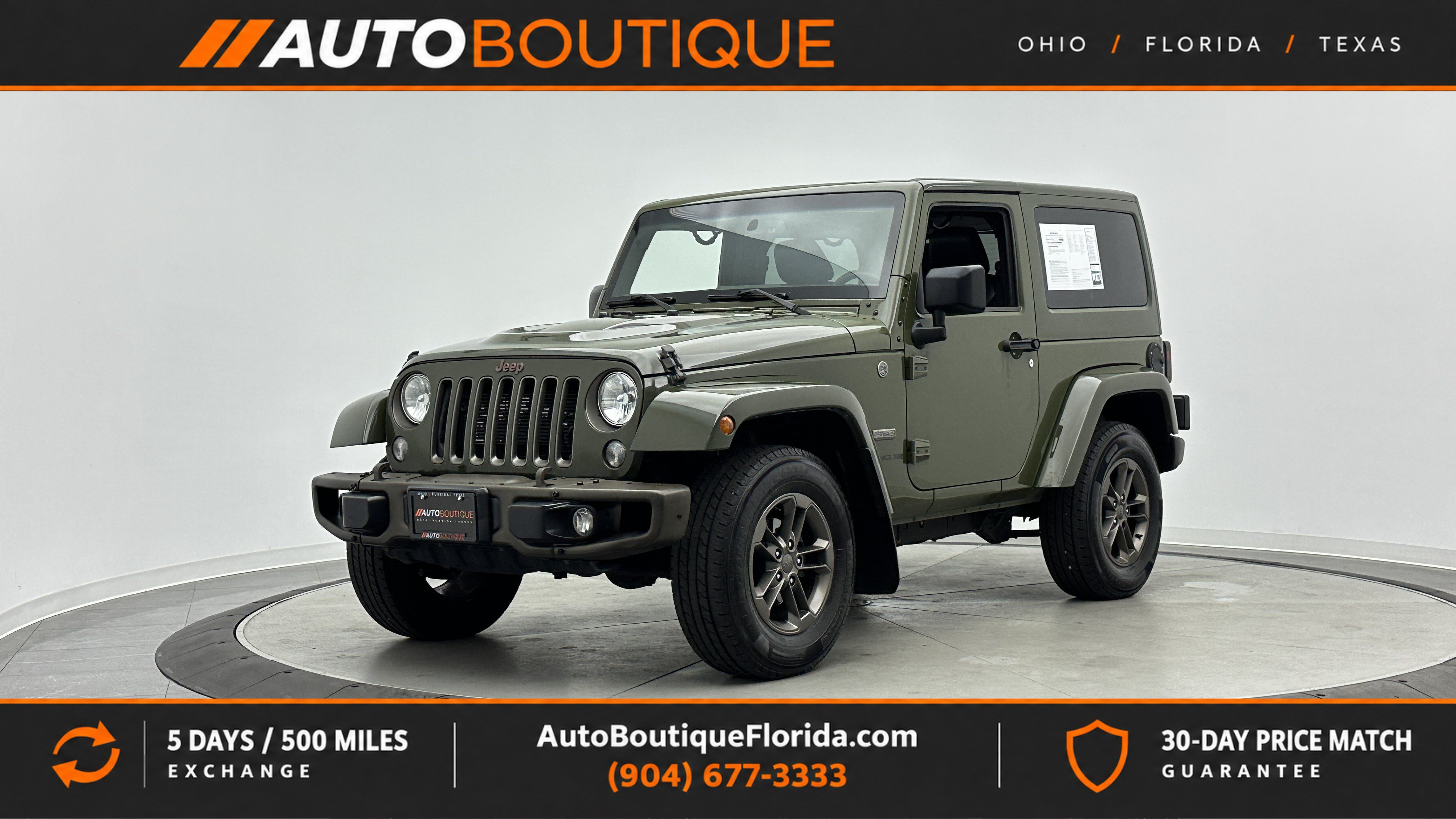 Used 2016 Jeep Wrangler Sahara