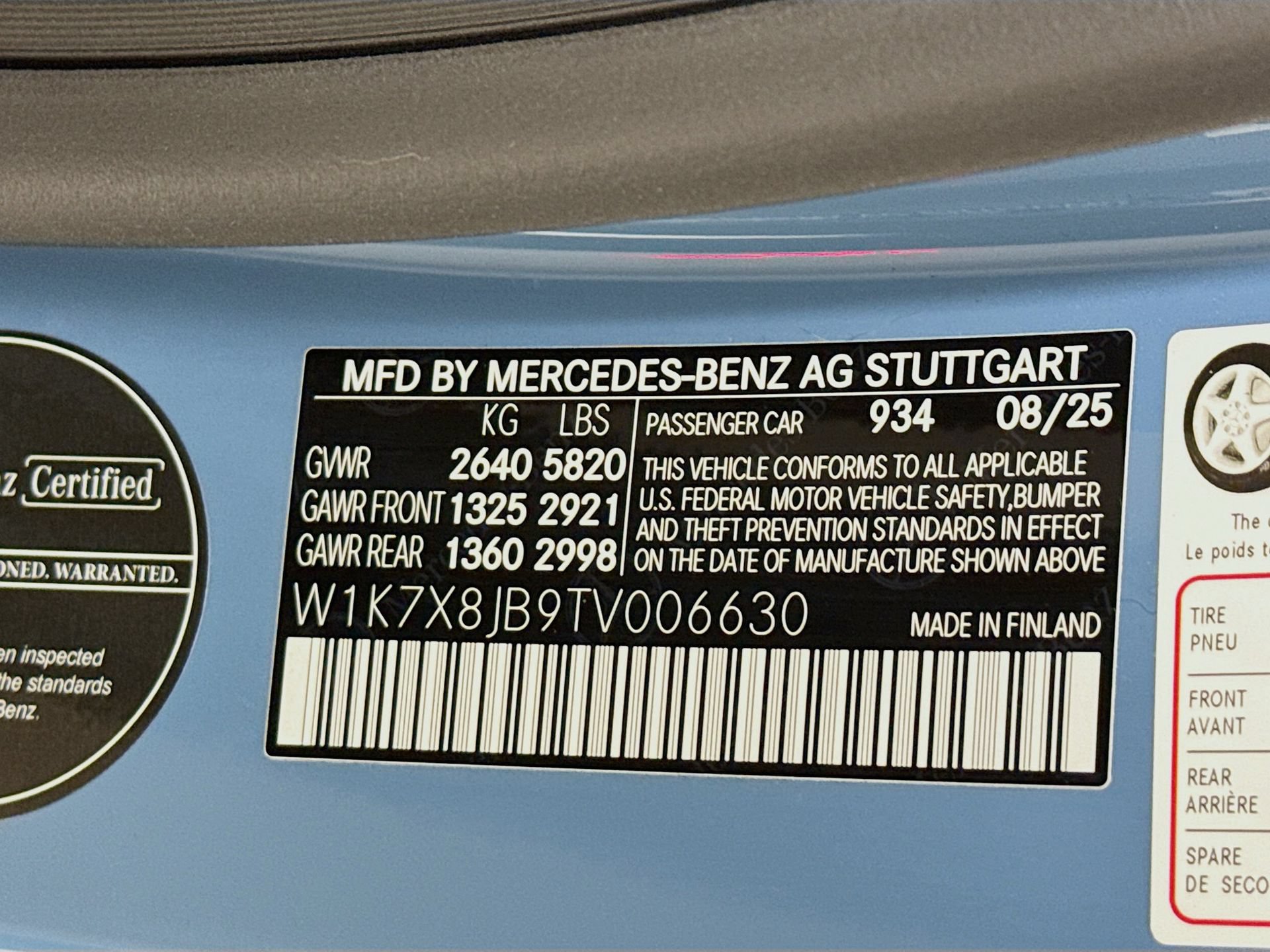 Certified 2026 Mercedes-Benz AMG GT 63 image 34