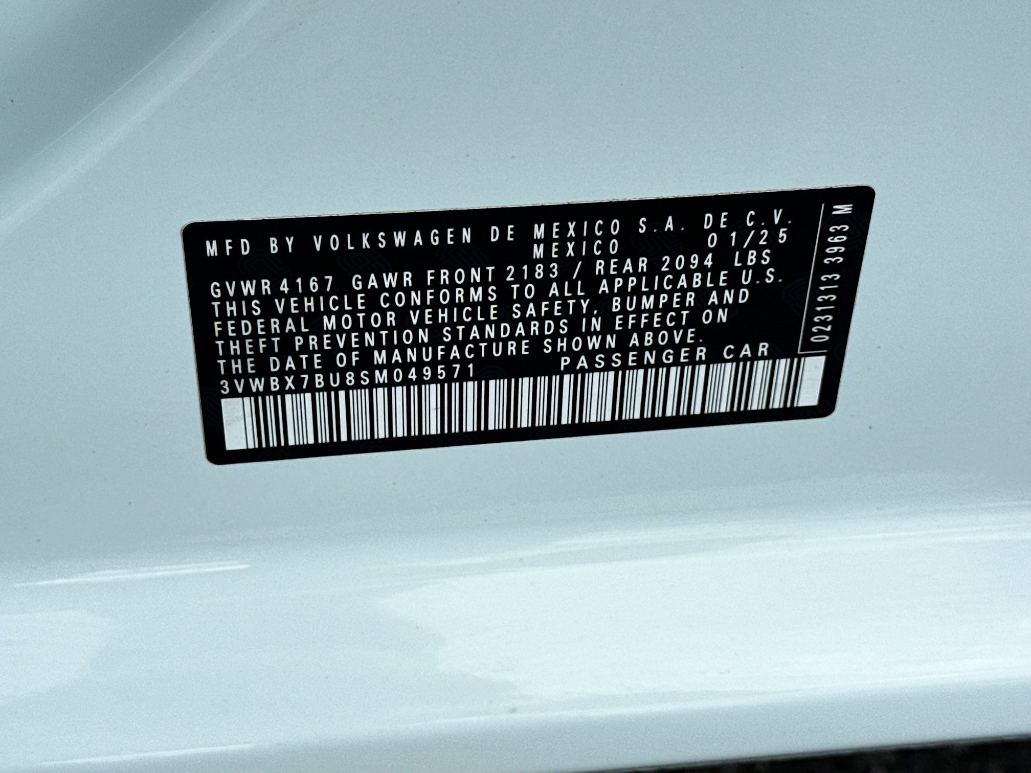 Used 2025 Volkswagen Jetta Sport FWD image 42
