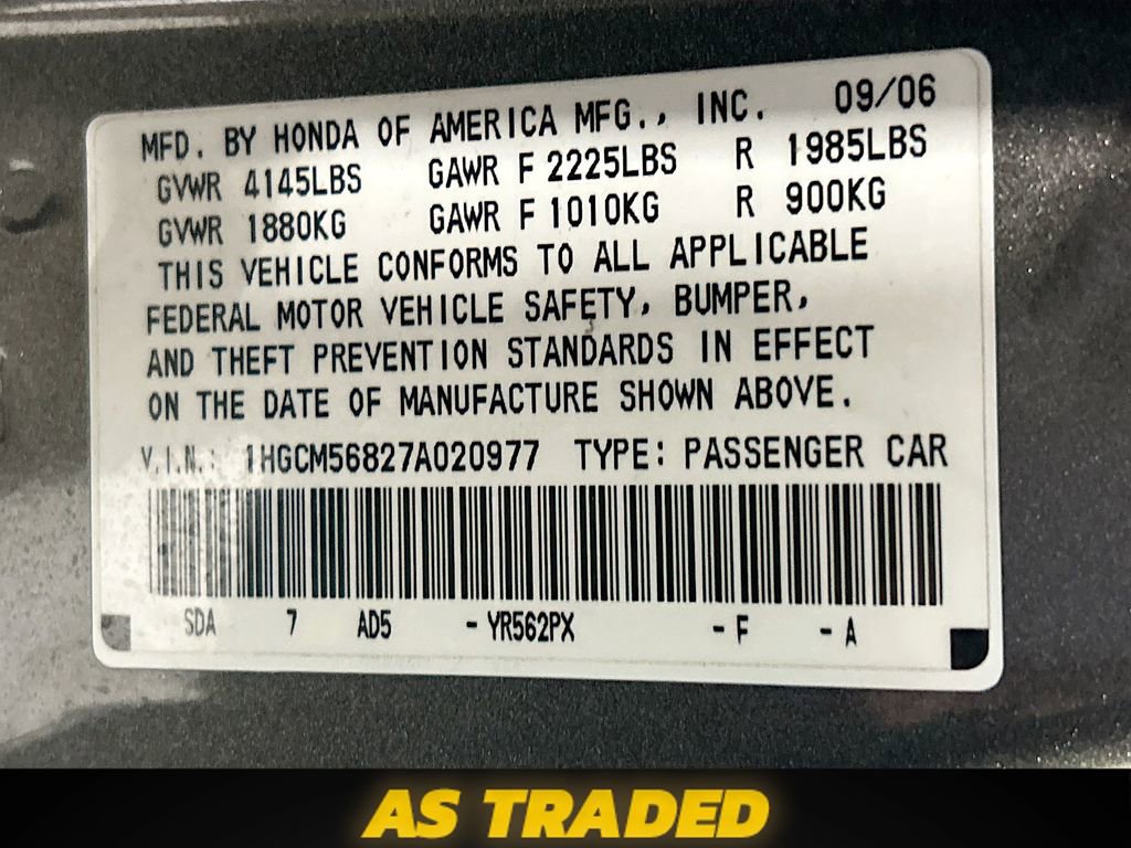 Used 2007 Honda Accord EX-L image 30