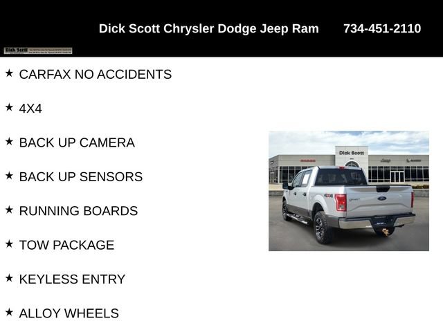 Used 2015 Ford F150 XLT w/ Equipment Group 301A Mid image 8