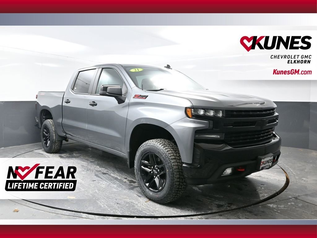 Used 2021 Chevrolet Silverado 1500 LT Trail Boss AWD/4WD image 1