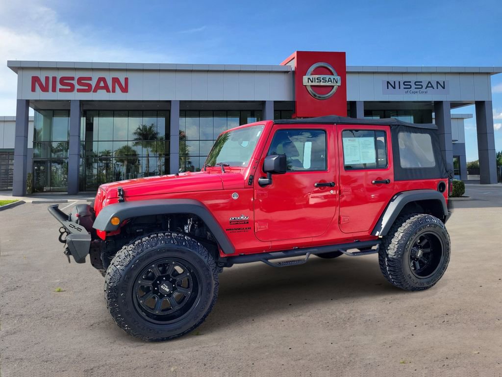 Used 2017 Jeep Wrangler Unlimited Sport AWD/4WD image 8