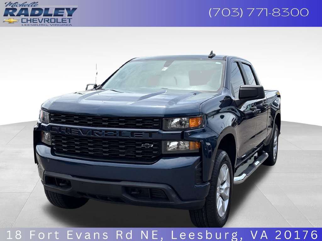 Used 2022 Chevrolet Silverado 1500 Custom w/ LPO, Dark Essentials Package