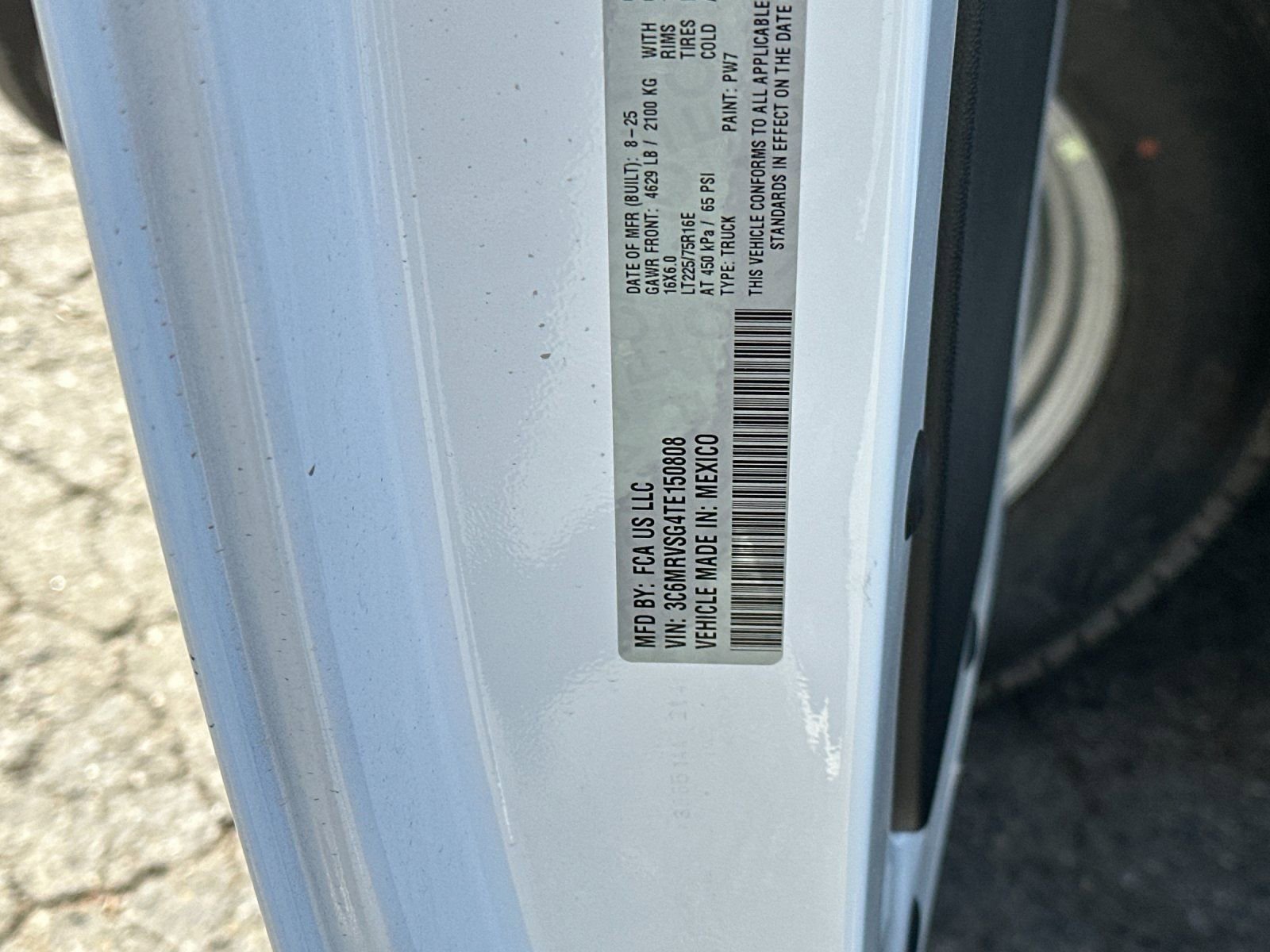 New 2026 RAM ProMaster 3500 w/ Advanced Safety Group FWD image 25