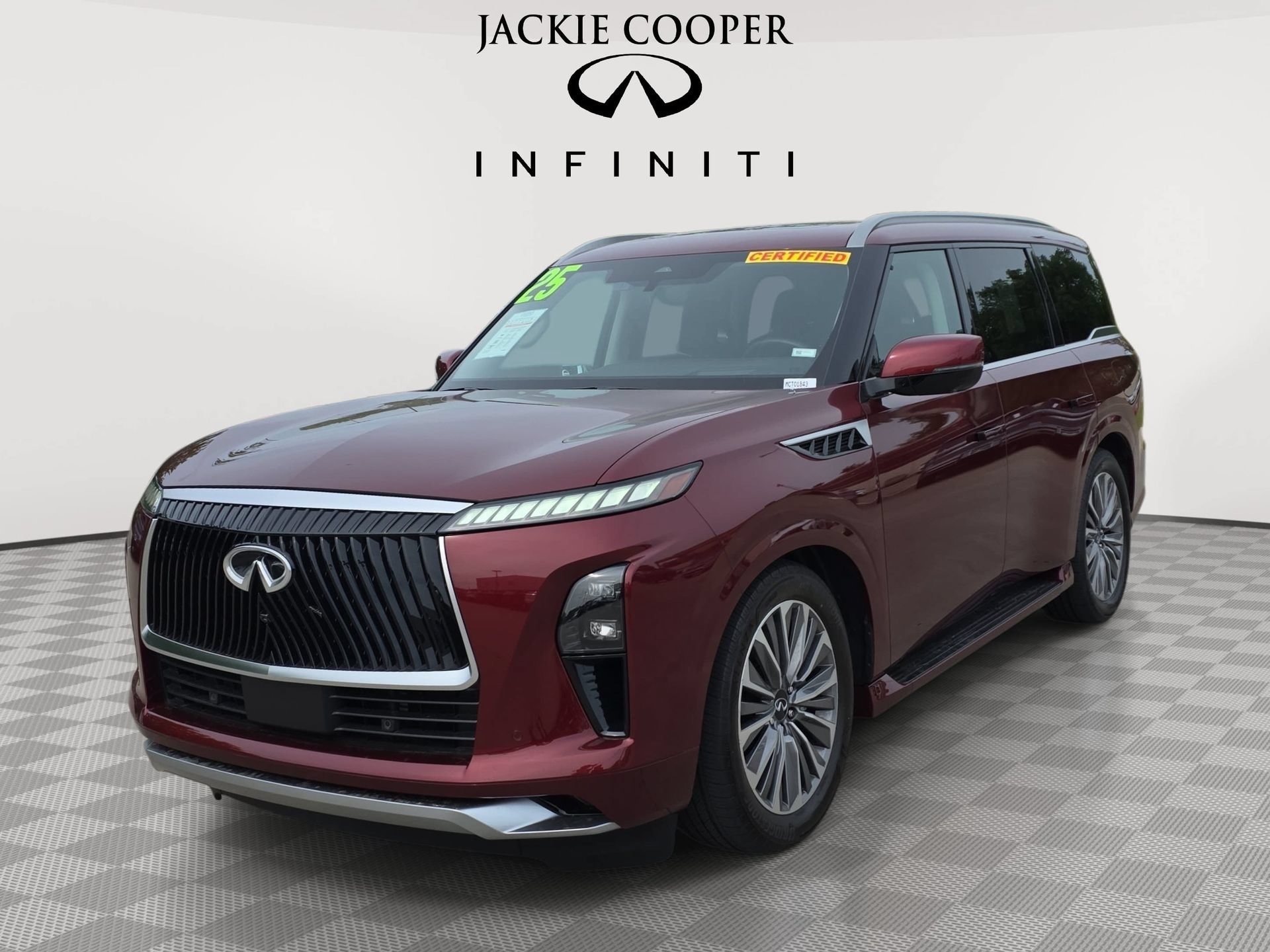 Certified 2025 INFINITI QX80 Sensory