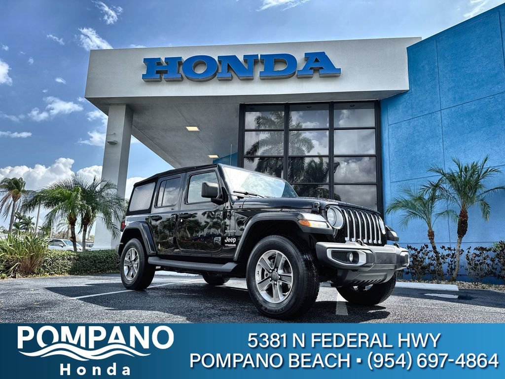 Used 2019 Jeep Wrangler Unlimited Sahara AWD/4WD image 1