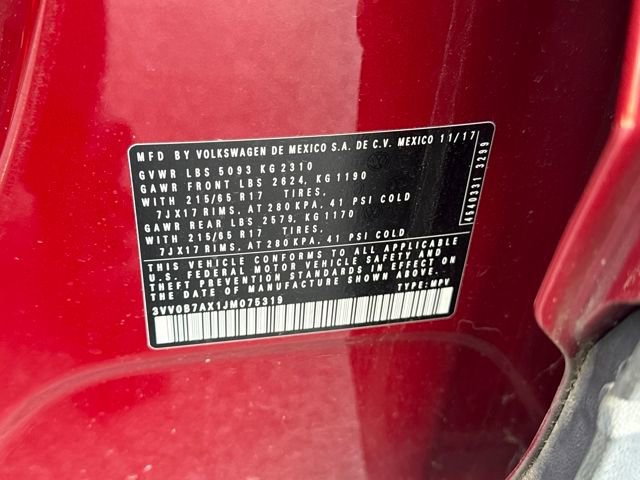 Used 2018 Volkswagen Tiguan S image 22