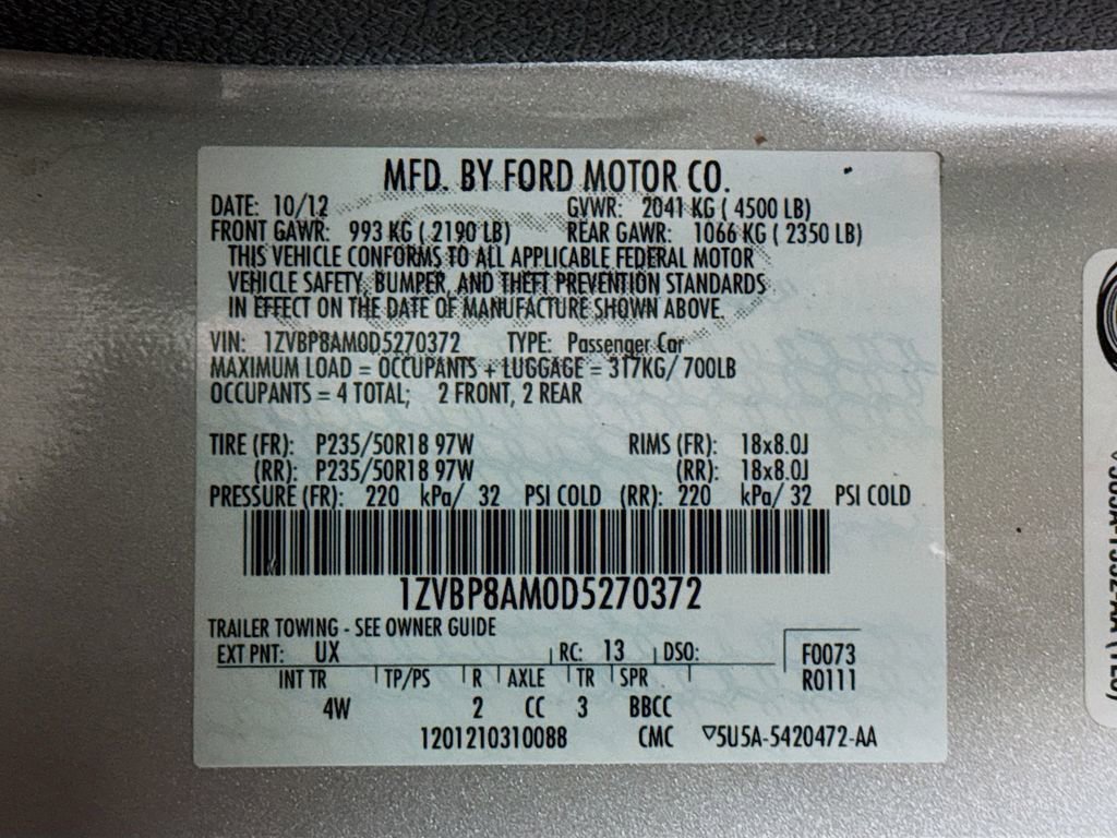 Used 2013 Ford Mustang Premium image 37