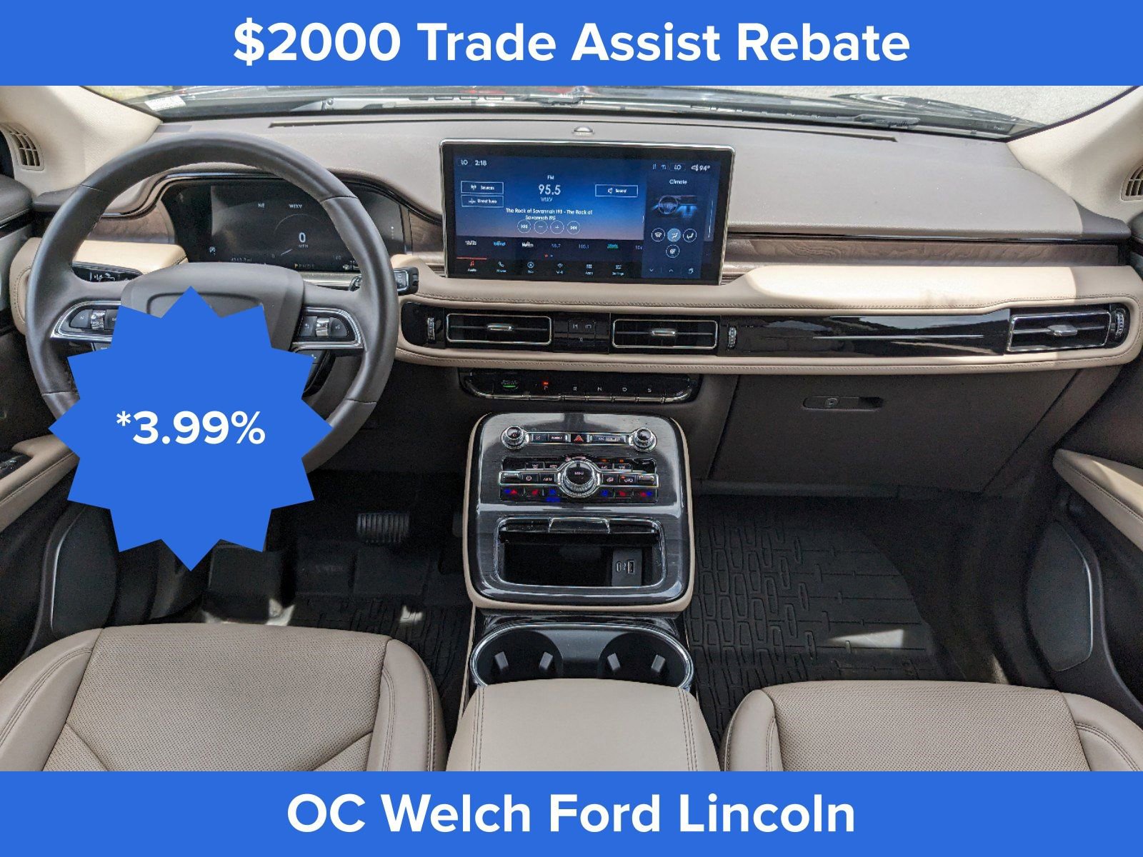 Certified 2023 Lincoln Nautilus Reserve w/ Equipment Group 202A AWD/4WD image 17