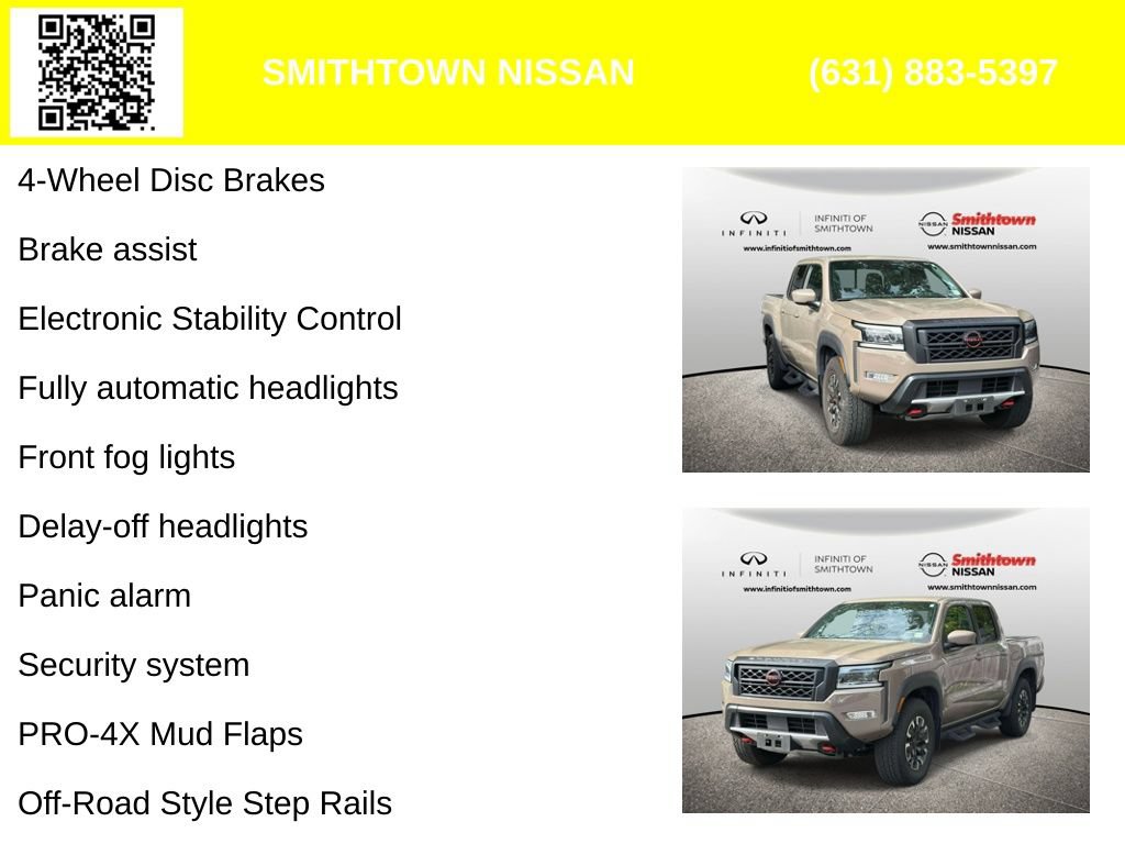 Used 2023 Nissan Frontier PRO-4X w/ Tow Package AWD/4WD image 6