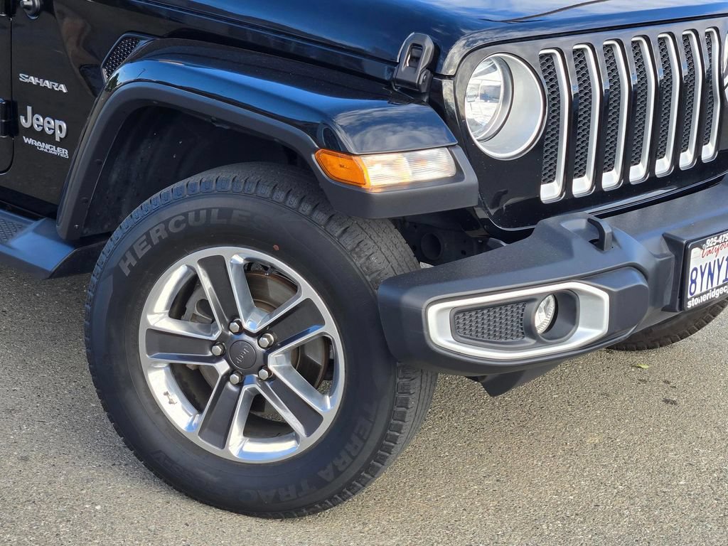 Used 2019 Jeep Wrangler Unlimited Sahara w/ Safety Group AWD/4WD image 9