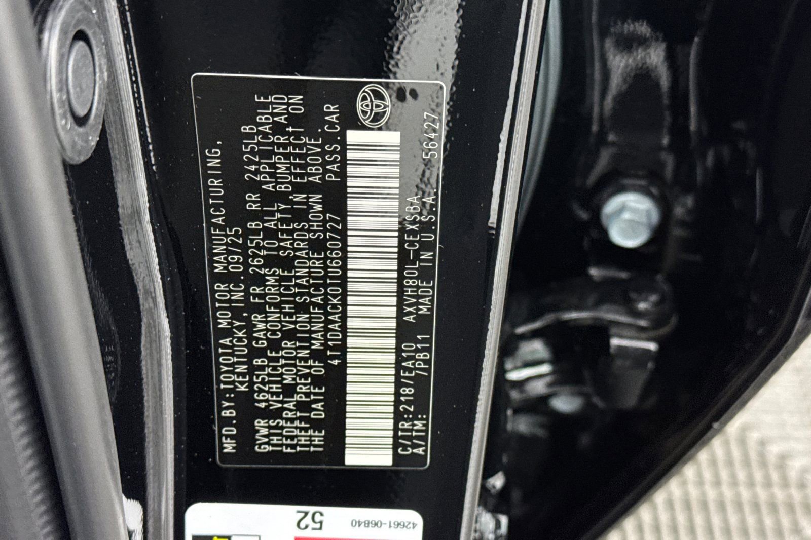 New 2026 Toyota Camry SE image 26