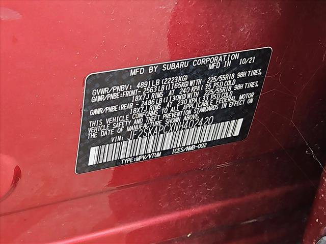 Used 2022 Subaru Forester Limited AWD/4WD image 24