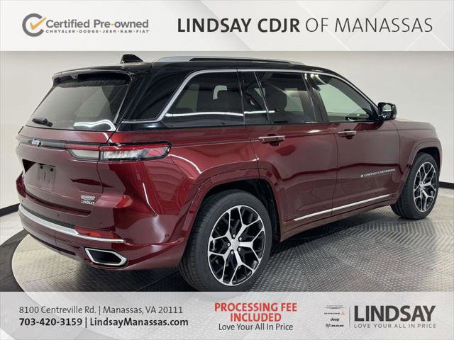 Certified 2023 Jeep Grand Cherokee Summit AWD/4WD image 8