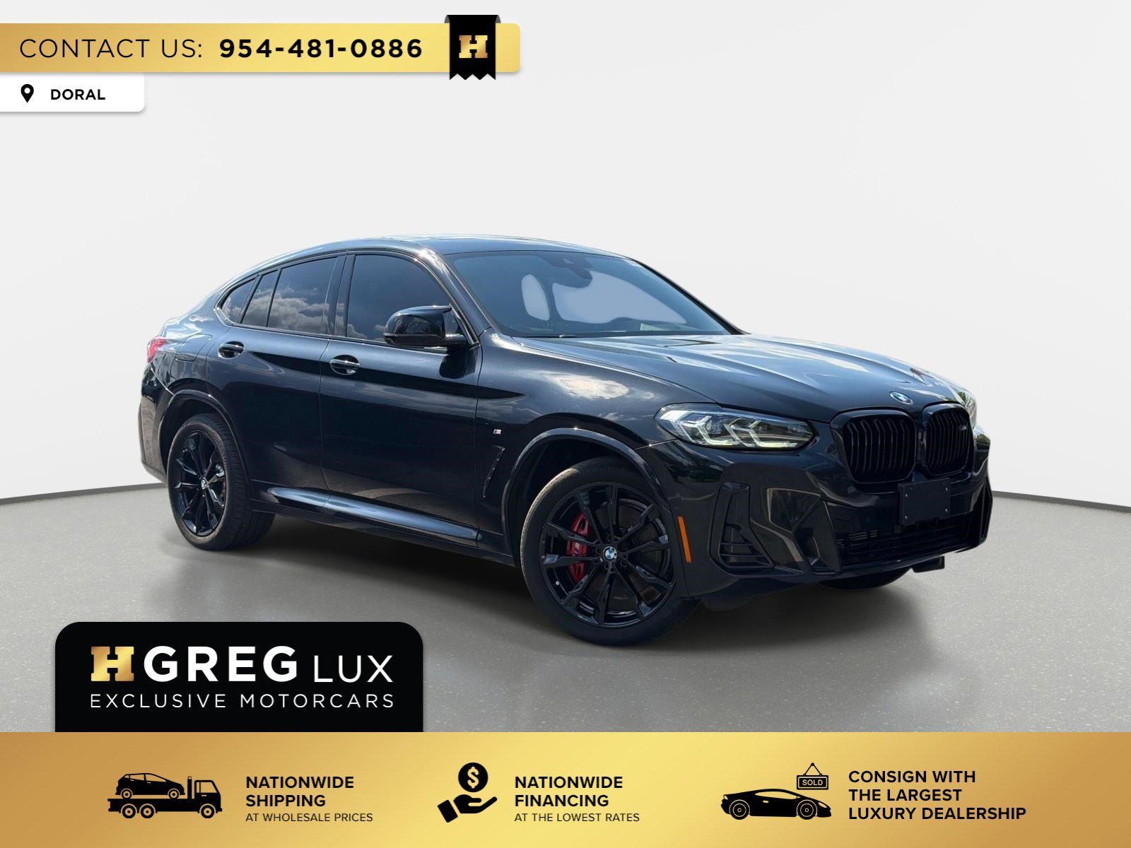 Used 2023 BMW X4 M40i AWD/4WD video 1