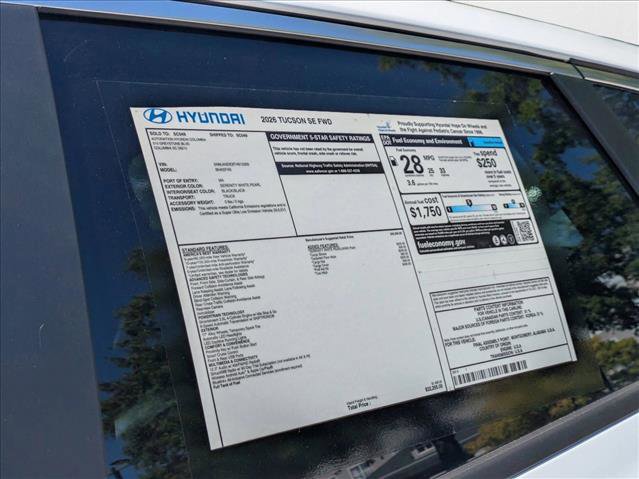 New 2026 Hyundai Tucson SE image 20