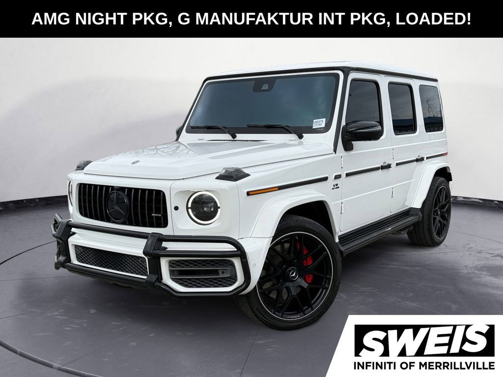 Used 2020 Mercedes-Benz G 63 AMG 4MATIC w/ G Manufaktur Interior Package image 1