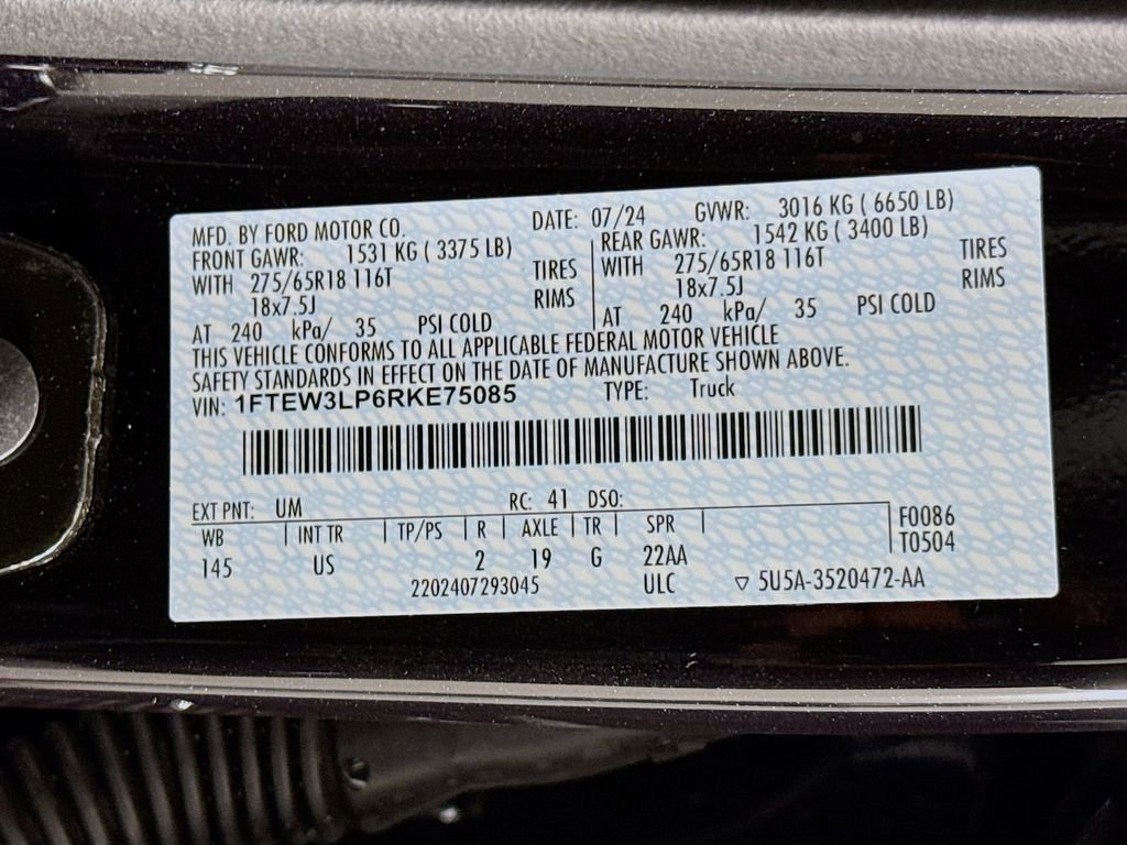 Used 2024 Ford F150 XLT w/ Equipment Group 302A MID image 30