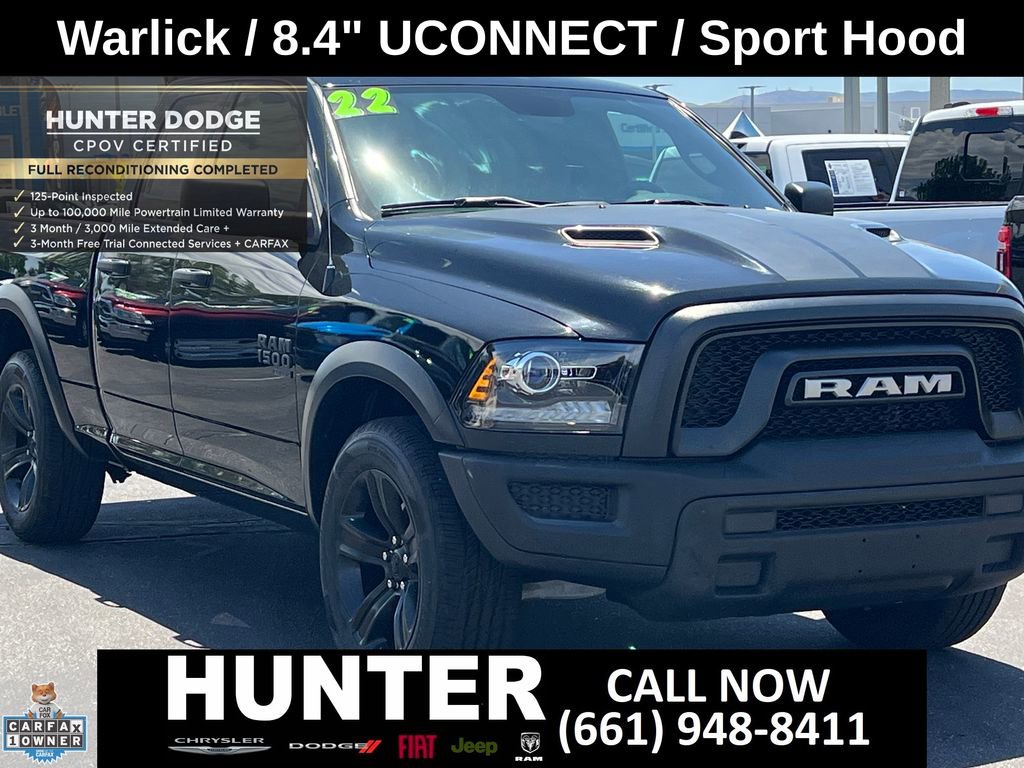 Certified 2022 RAM 1500 Classic Warlock w/ Electronics Group RWD image 10