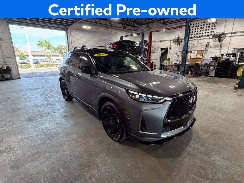 Certified 2026 INFINITI QX60 Sport w/ Dark Cargo Package AWD/4WD image 10
