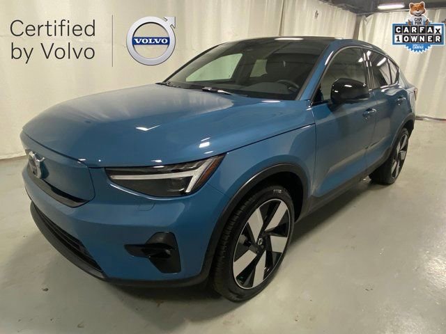 Certified 2023 Volvo C40 P8 Recharge Ultimate w/ Protection Package Premier