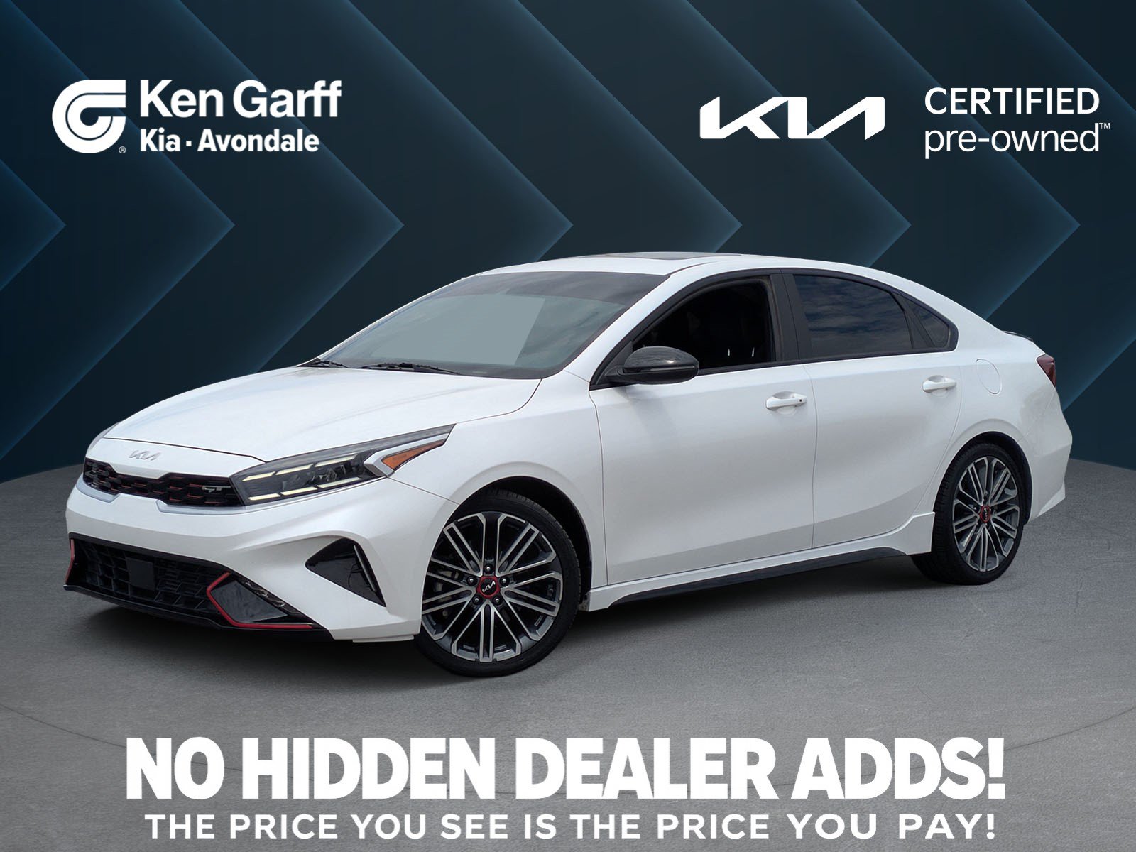 Certified 2023 Kia Forte GT w/ GT2 Package FWD image 1