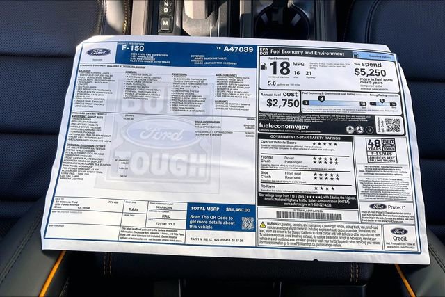 New 2026 Ford F150 Tremor w/ Equipment Group 402A High image 14