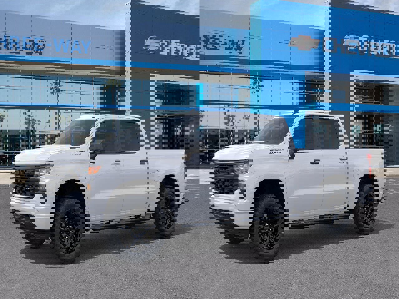 New 2026 Chevrolet Silverado 1500 Custom w/ Turbomax Blackout Package image 2