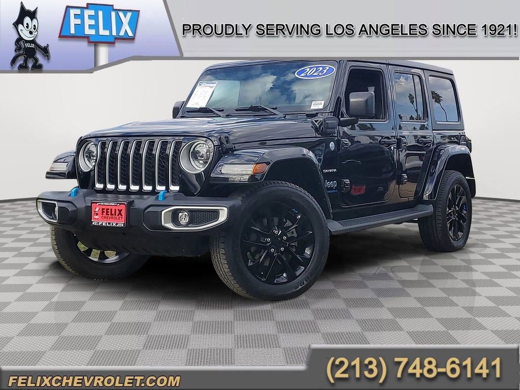 Used 2023 Jeep Wrangler Unlimited Sahara w/ Cold Weather Group