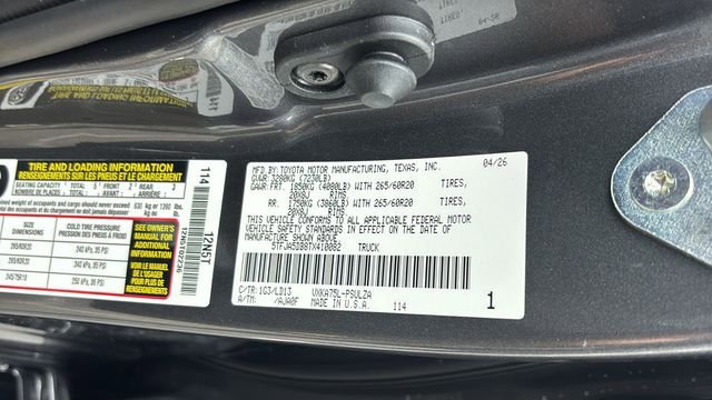 New 2026 Toyota Tundra Limited AWD/4WD image 38