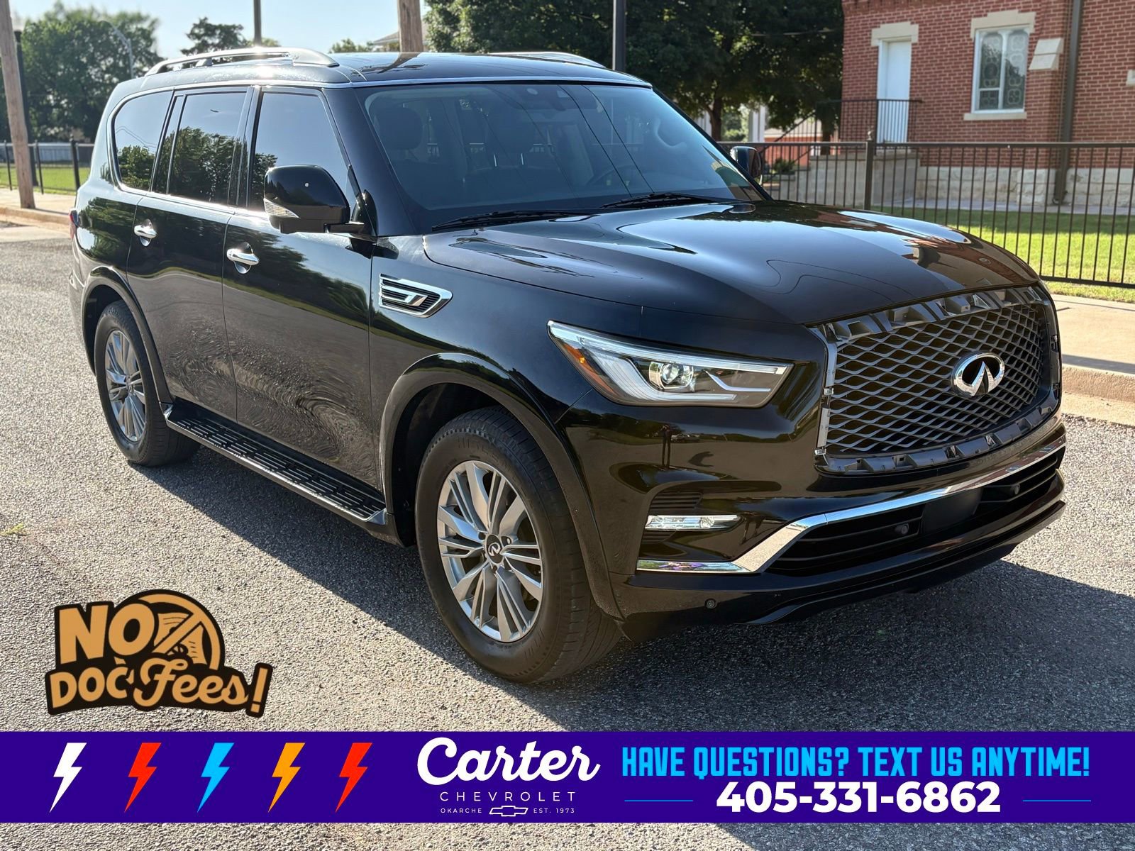 Used 2021 INFINITI QX80 Luxe RWD image 6