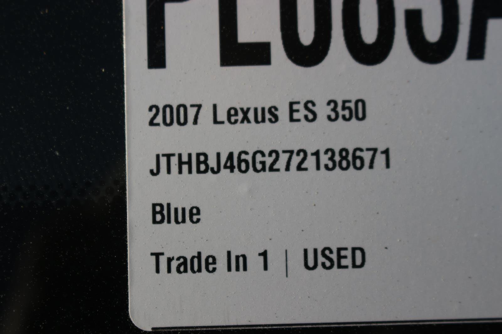 Used 2007 Lexus ES 350 FWD image 38