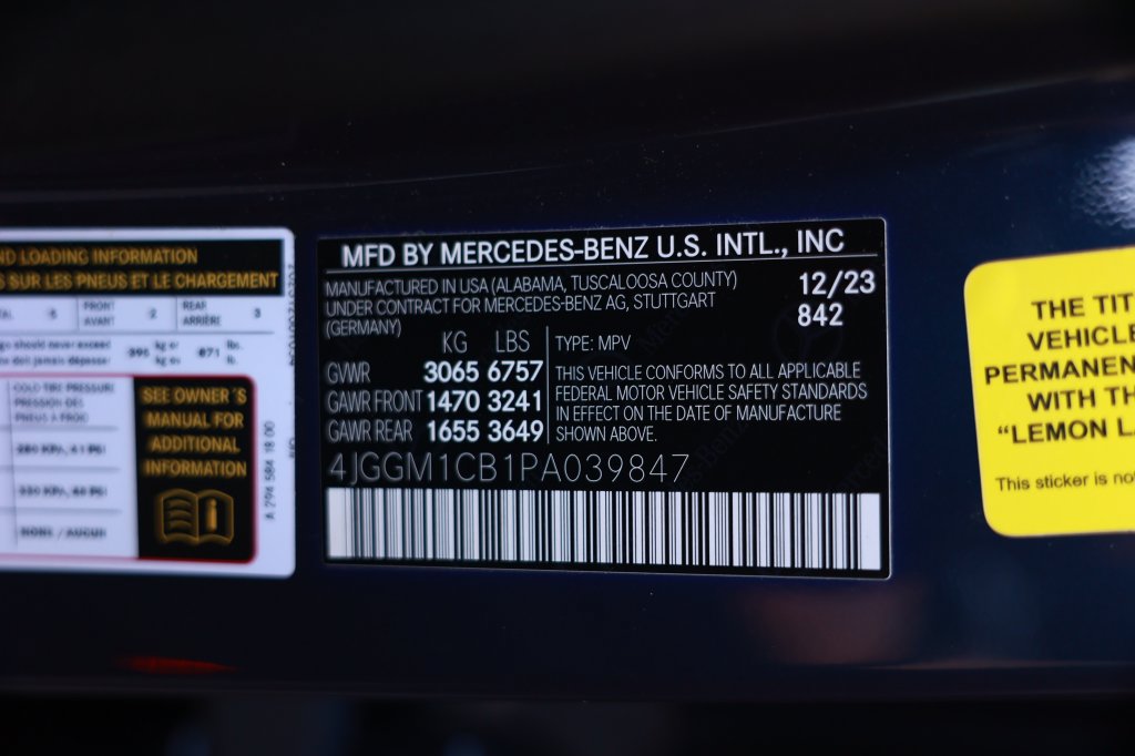 Used 2023 Mercedes-Benz EQE 350+ 4MATIC SUV image 38