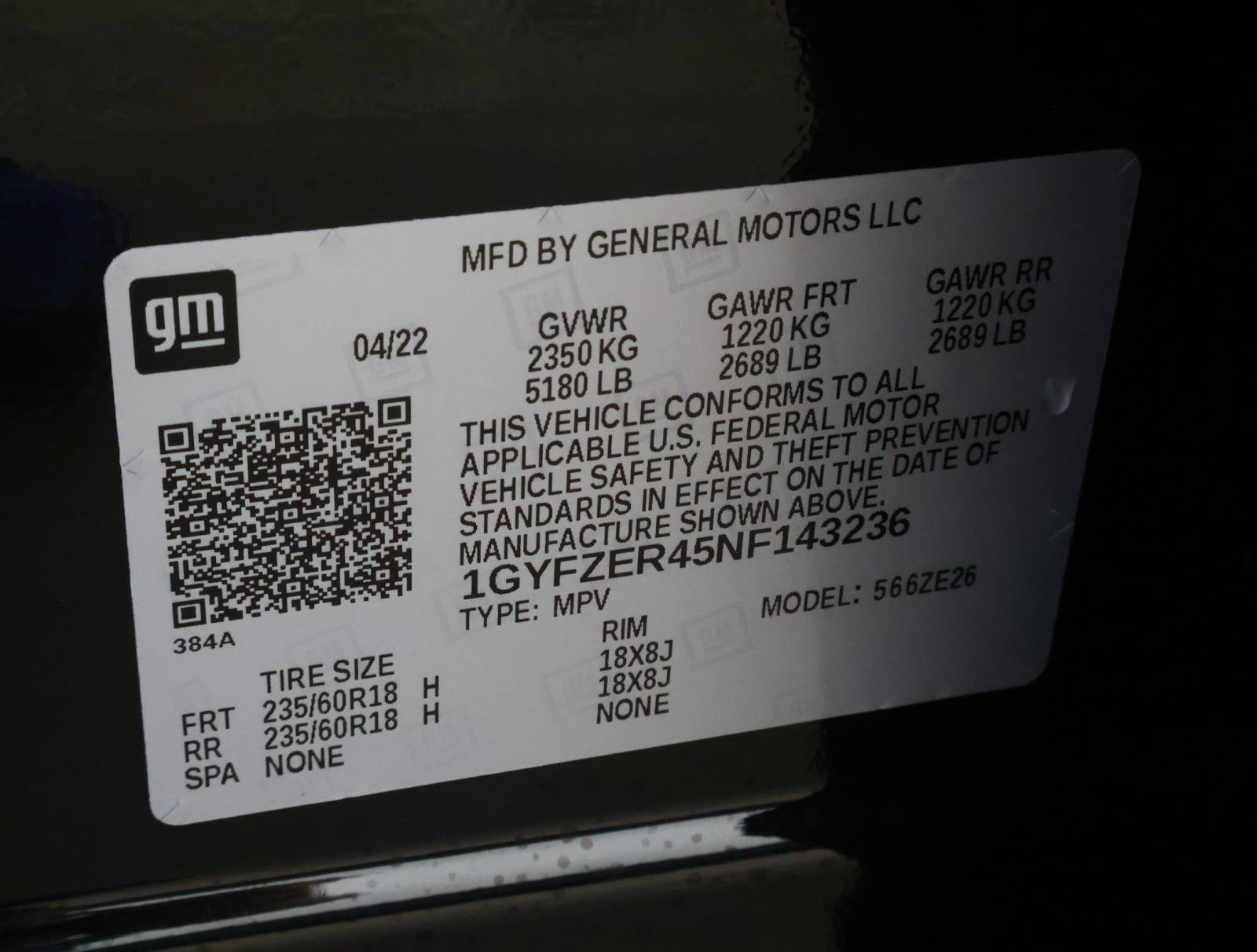 Used 2022 Cadillac XT4 Sport w/ Enhanced Visibility Package FWD image 21