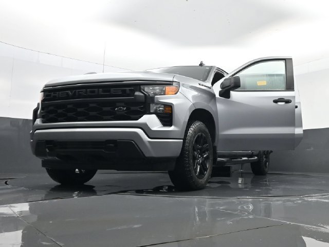 Used 2024 Chevrolet Silverado 1500 Custom w/ Turbomax Blackout Package AWD/4WD image 30