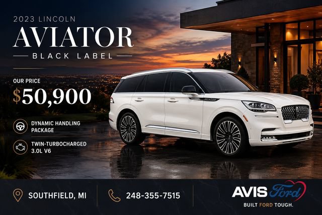 Used 2023 Lincoln Aviator Black Label w/ Dynamic Handling Package AWD/4WD image 1
