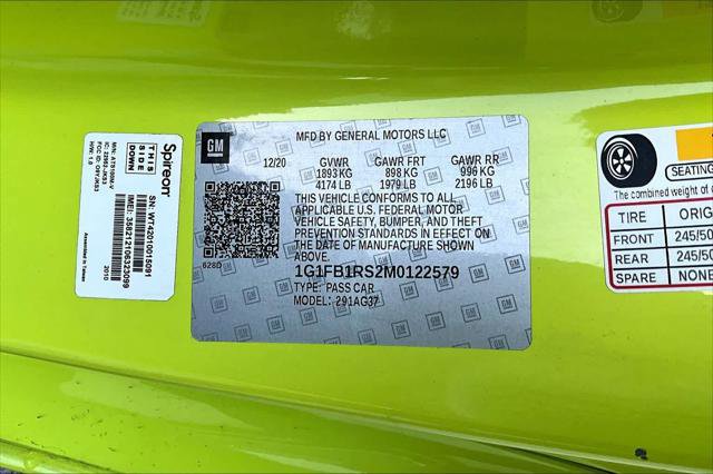 Used 2021 Chevrolet Camaro LT RWD image 32