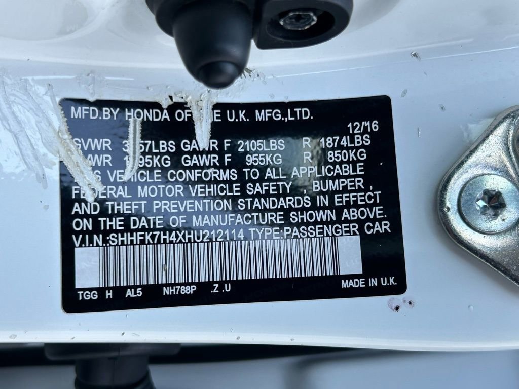 Used 2017 Honda Civic Sport image 82