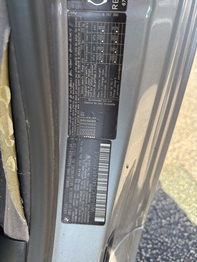 Used 2004 BMW 645Ci Convertible RWD image 14