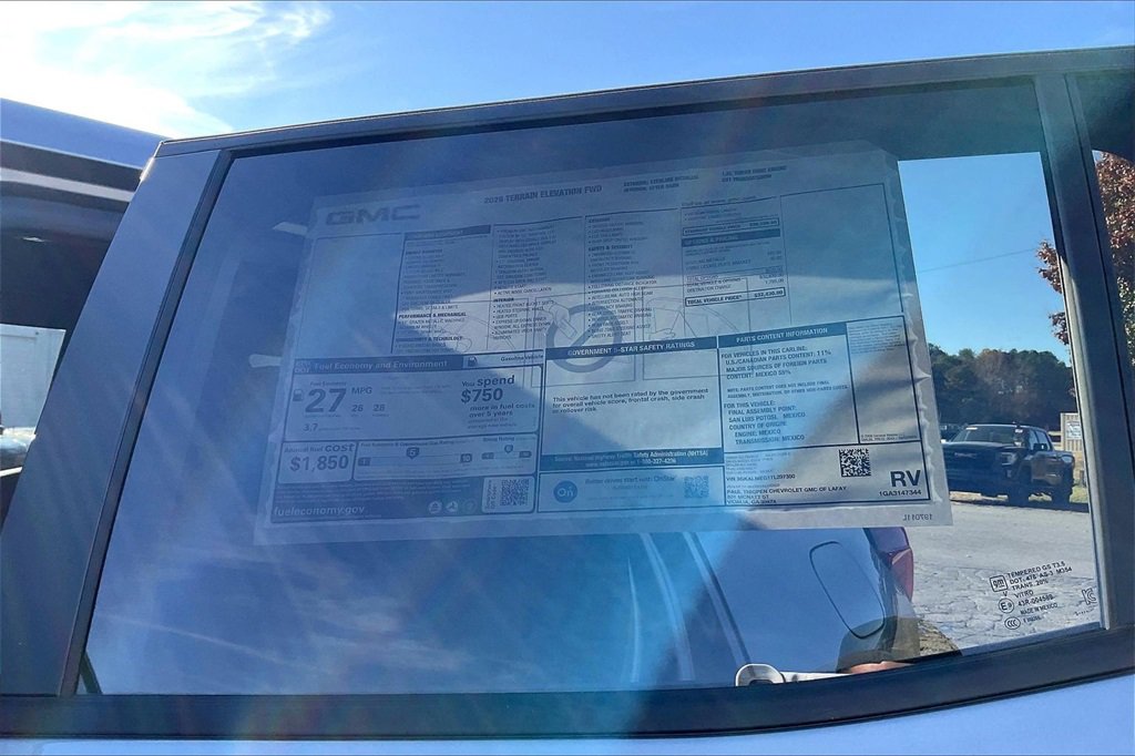 New 2026 GMC Terrain Elevation image 14