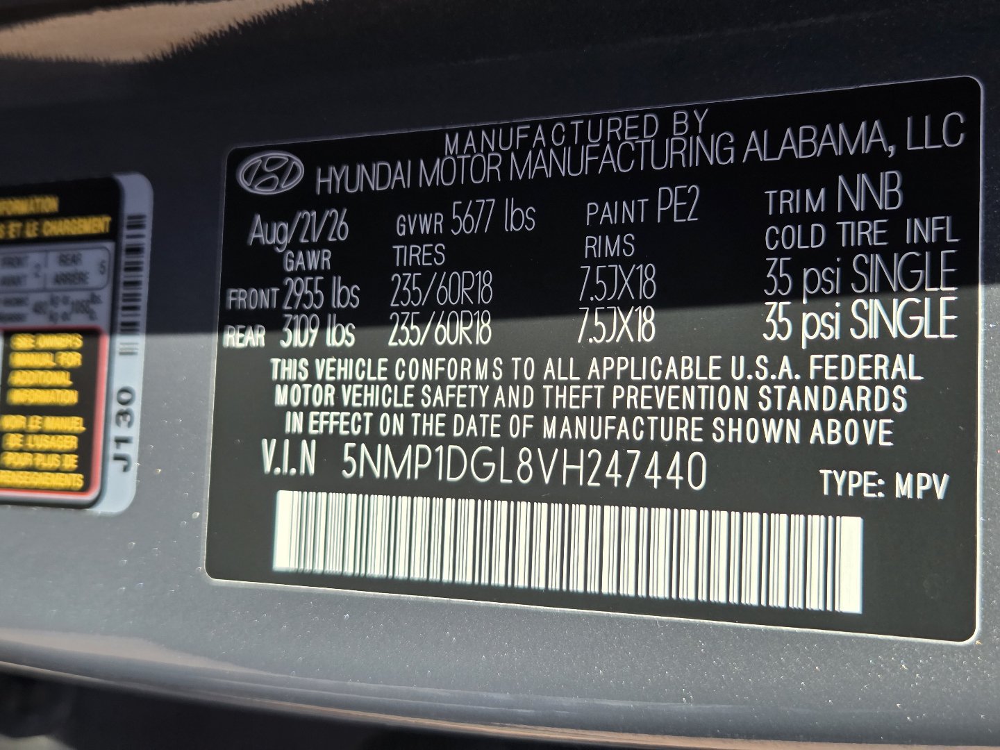 New 2027 Hyundai Santa Fe SE AWD/4WD image 25