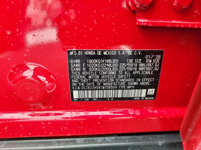 New 2026 Honda HR-V Sport image 40