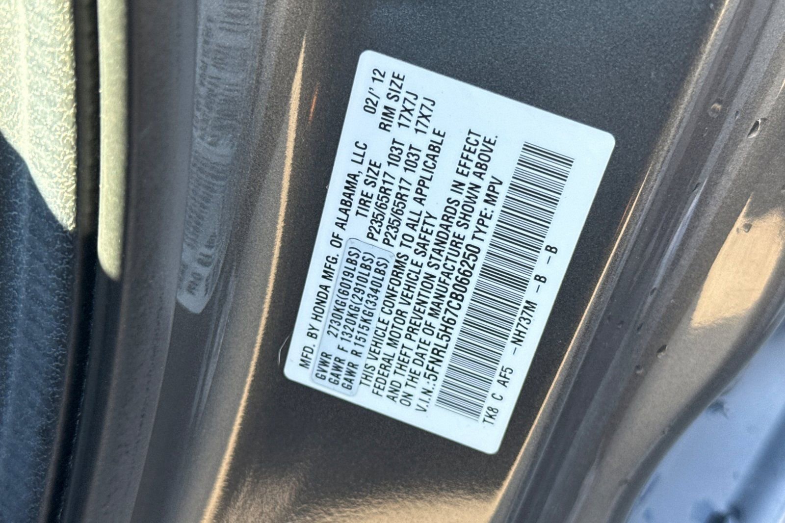 Used 2012 Honda Odyssey EX-L image 28