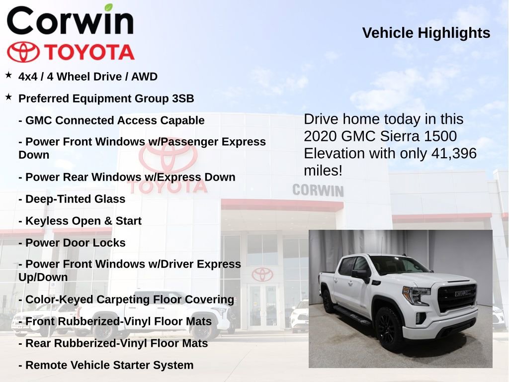 Used 2020 GMC Sierra 1500 Elevation image 6