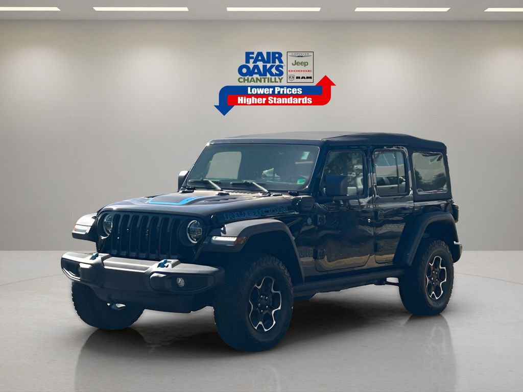 Used 2022 Jeep Wrangler Unlimited Rubicon 4xe image 4