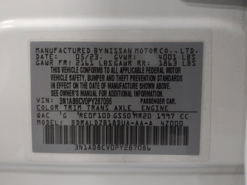 Used 2023 Nissan Sentra SV FWD image 33