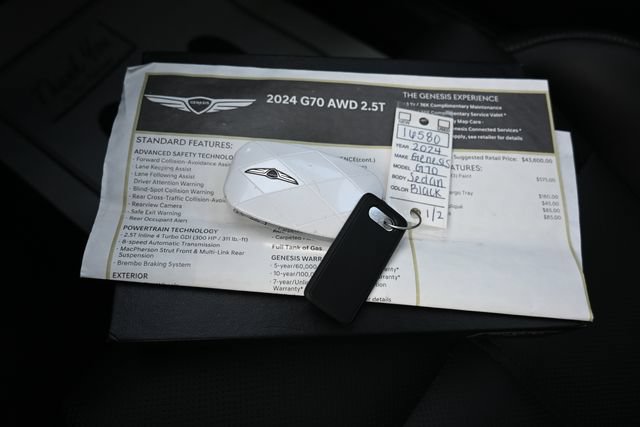 Used 2024 Genesis G70 2.5T AWD/4WD image 48